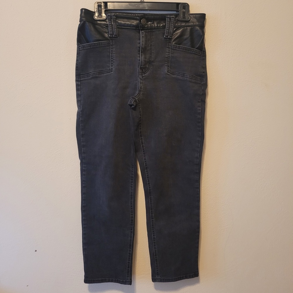 Maurices High Rise‎ Slim Dark Wash denim jeans size Small 10